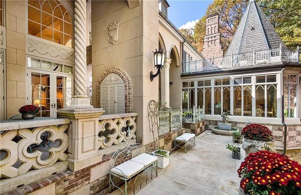 This $6,750,000 Timeless Gothic French Chateau in North Carolina Hallmarked by Singular Beauty