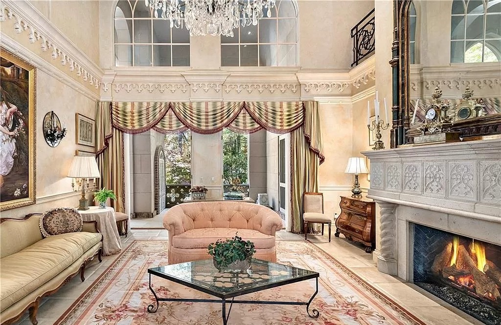 This $6,750,000 Timeless Gothic French Chateau in North Carolina Hallmarked by Singular Beauty
