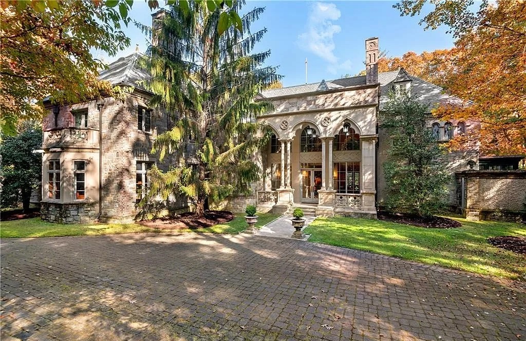 This $6,750,000 Timeless Gothic French Chateau in North Carolina Hallmarked by Singular Beauty