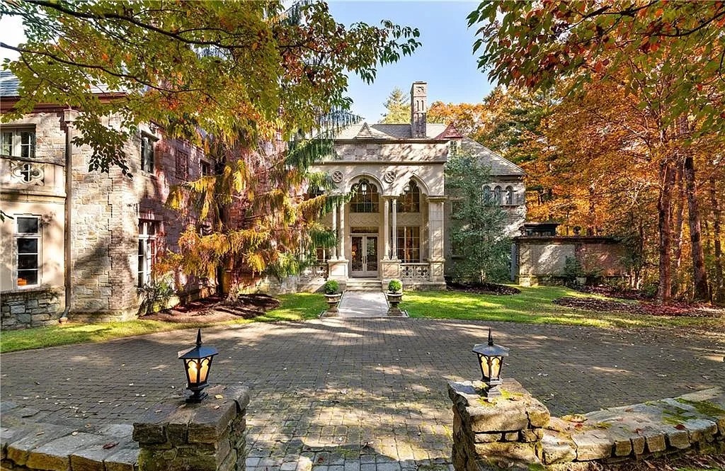 This $6,750,000 Timeless Gothic French Chateau in North Carolina Hallmarked by Singular Beauty
