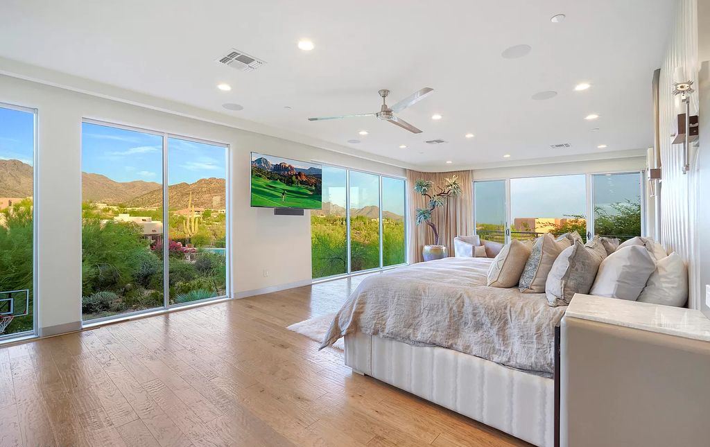 Breathtaking contemporary home in Arizona delights with million dollar views for Sale at $3,900,000