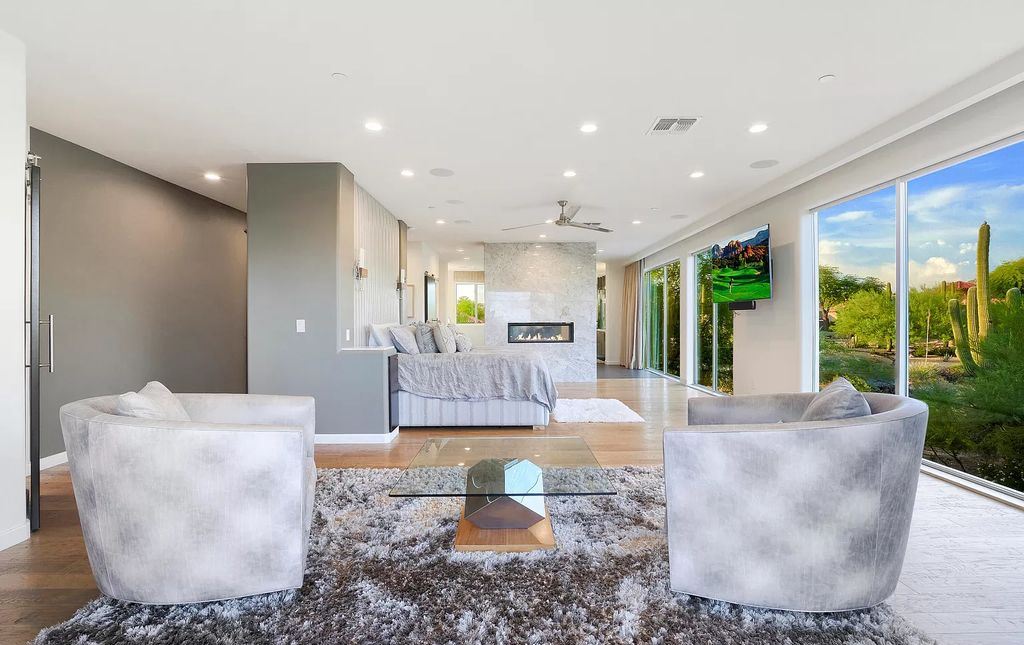 Breathtaking contemporary home in Arizona delights with million dollar views for Sale at $3,900,000
