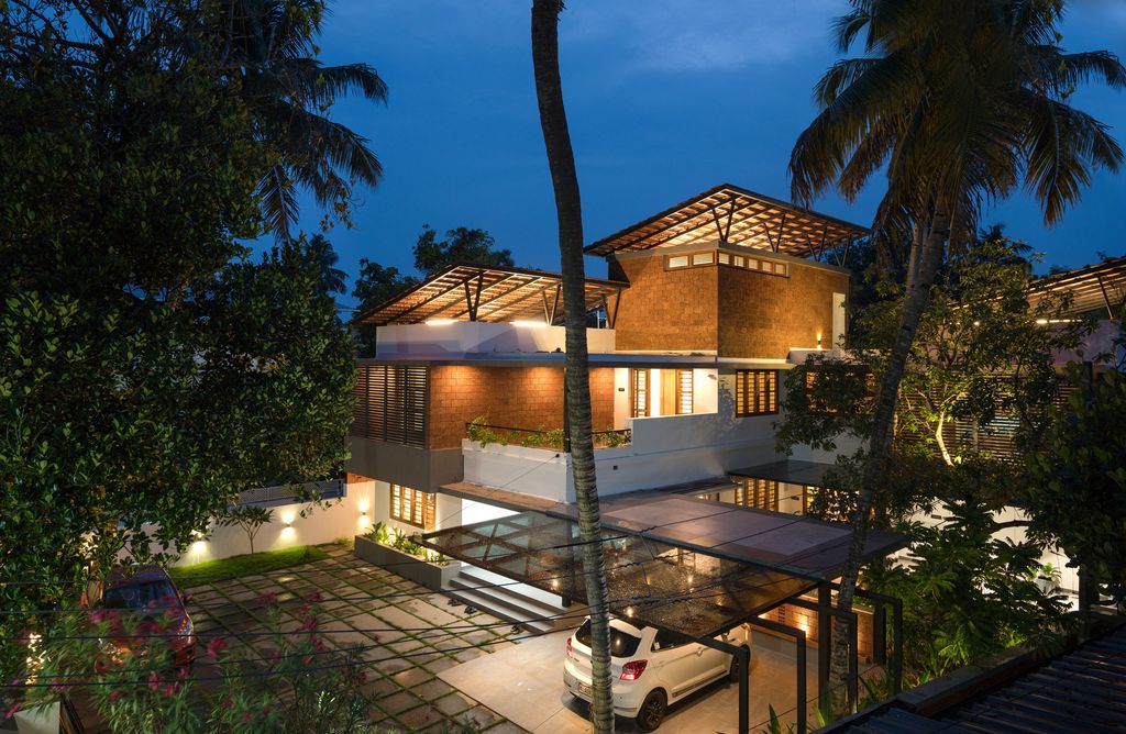 Aarons Courtyard House with Minimalist design style by The Design Room 16