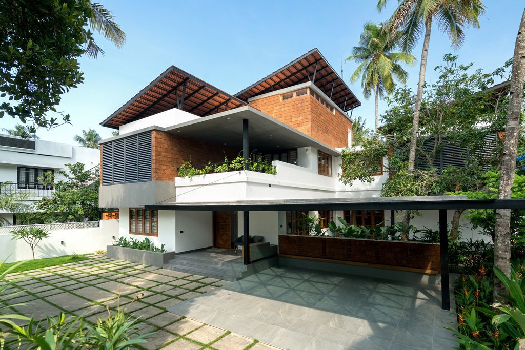 Aarons Courtyard House with Minimalist design style by The Design Room 4