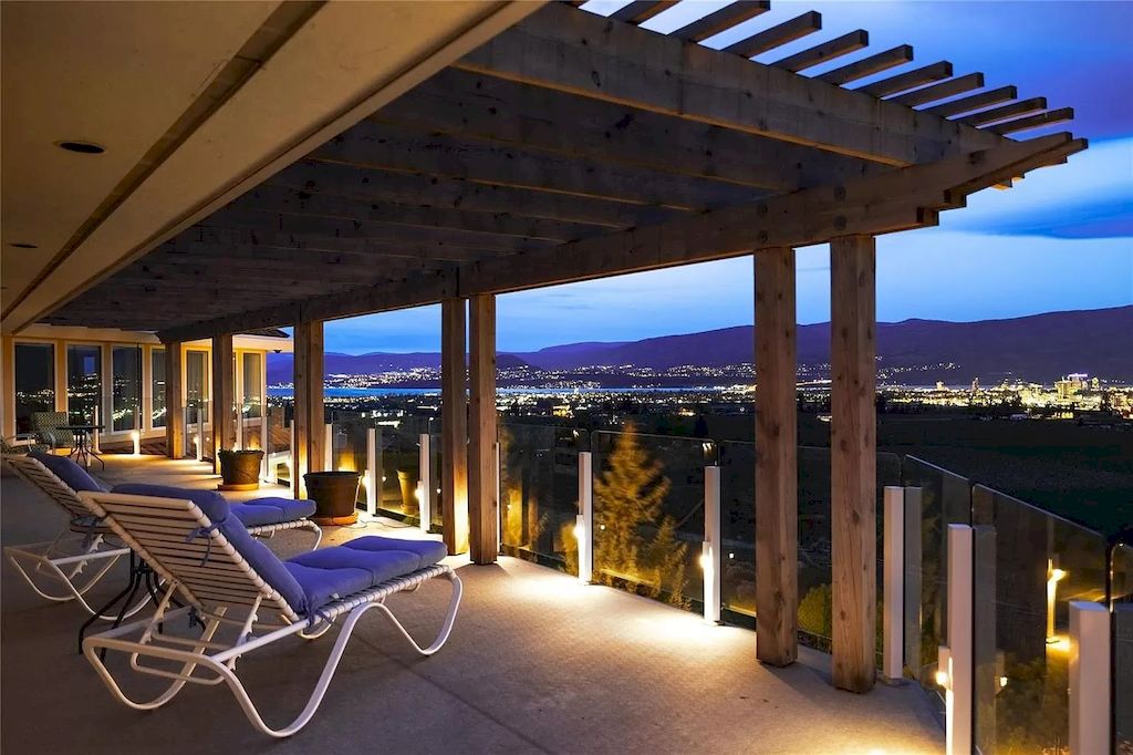 The Charming Italian Style Villa in Kelowna is a private country estate now available for sale. This home is located at 3240 Pooley Rd, Kelowna, BC V1W 4G7, Canada