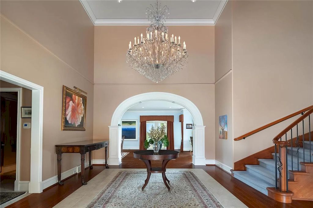 The Charming Italian Style Villa in Kelowna is a private country estate now available for sale. This home is located at 3240 Pooley Rd, Kelowna, BC V1W 4G7, Canada