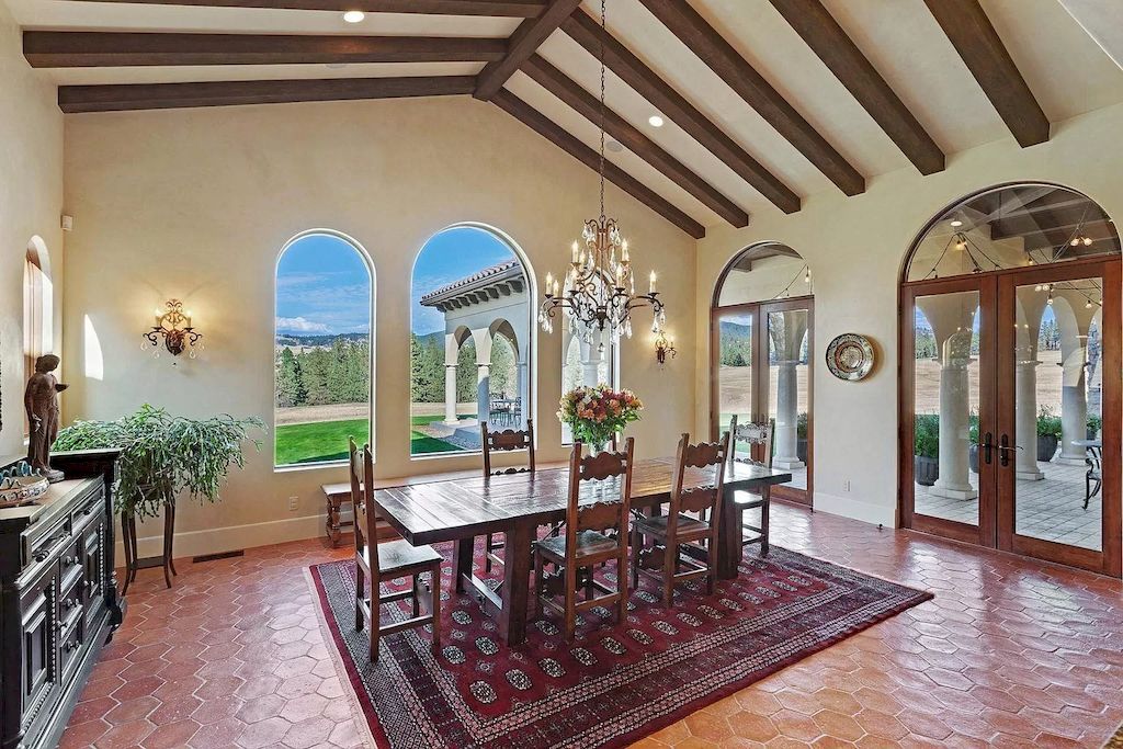 The Incredible Home in Washington combines old-world design with today’s modern conveniences now available for sale. This home is located at 8719 S Palouse Hwy, Spokane, Washington