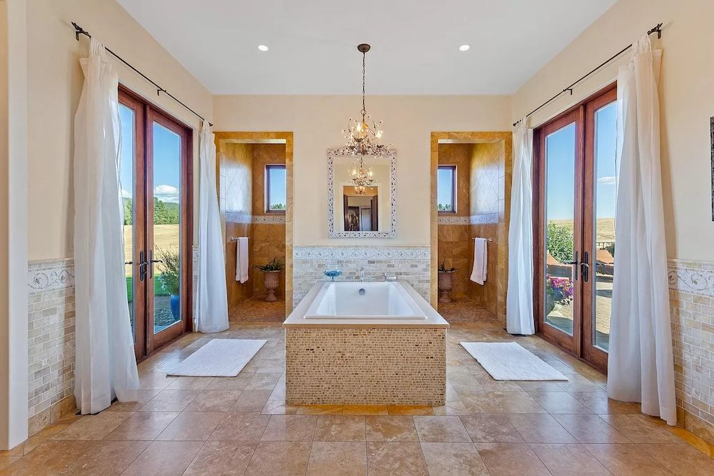The Incredible Home in Washington combines old-world design with today’s modern conveniences now available for sale. This home is located at 8719 S Palouse Hwy, Spokane, Washington