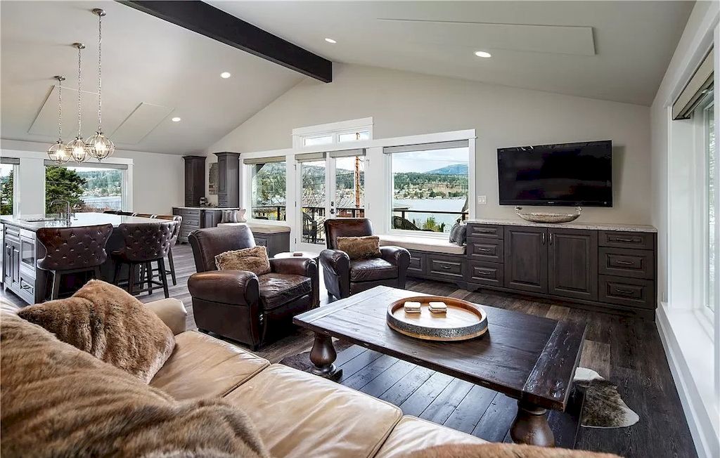 The Lakefront Home in Washington features incredible views now available for sale. This home is located at 1708 Euclid Ave, Bellingham, Washington