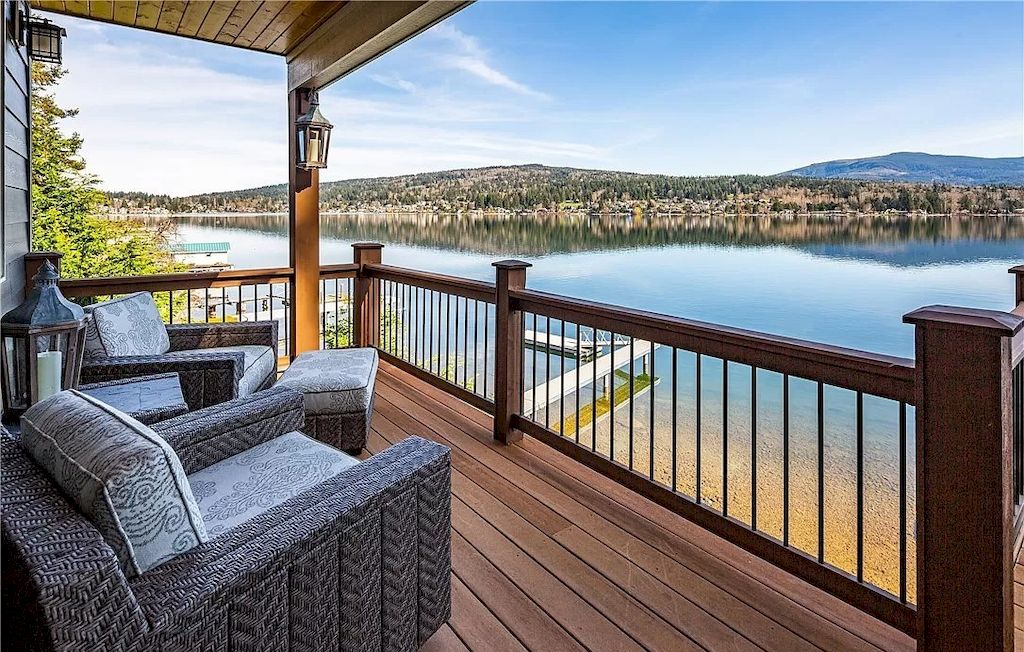 The Lakefront Home in Washington features incredible views now available for sale. This home is located at 1708 Euclid Ave, Bellingham, Washington