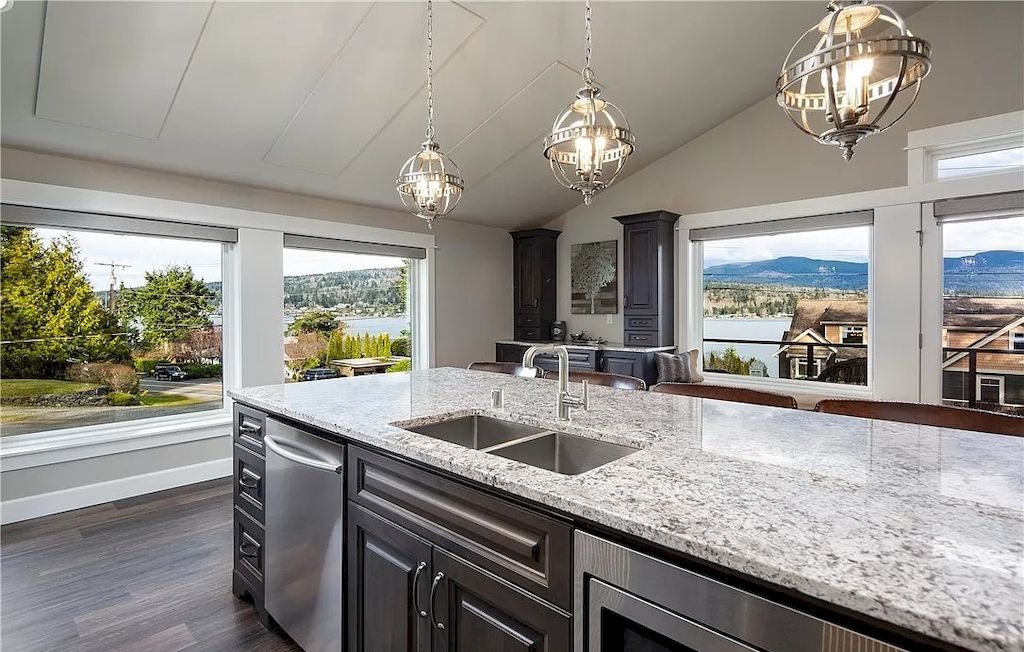 The Lakefront Home in Washington features incredible views now available for sale. This home is located at 1708 Euclid Ave, Bellingham, Washington