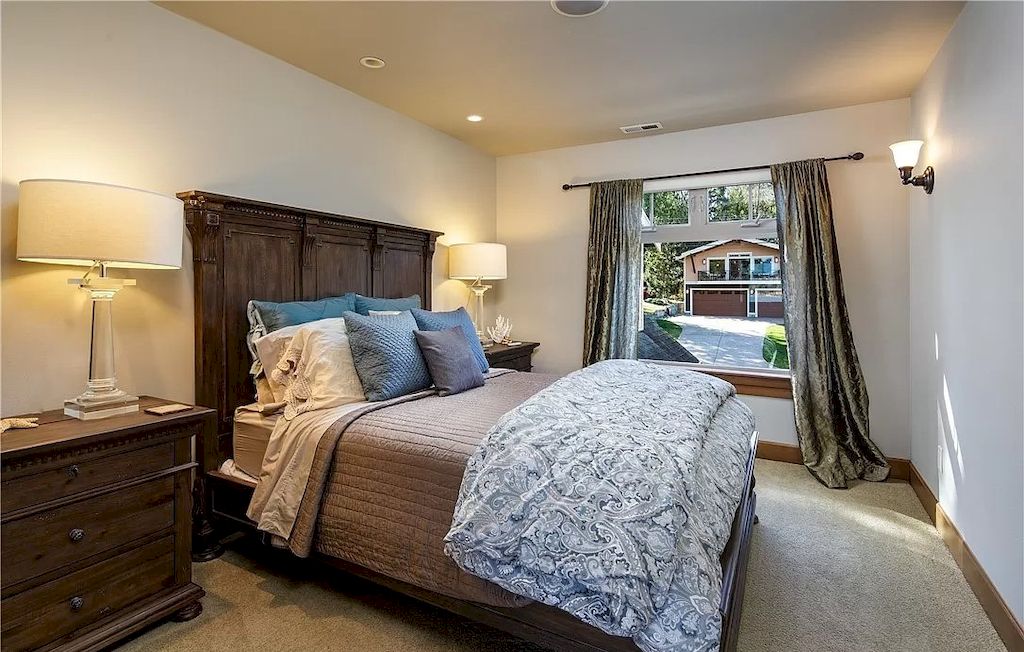 The Lakefront Home in Washington features incredible views now available for sale. This home is located at 1708 Euclid Ave, Bellingham, Washington