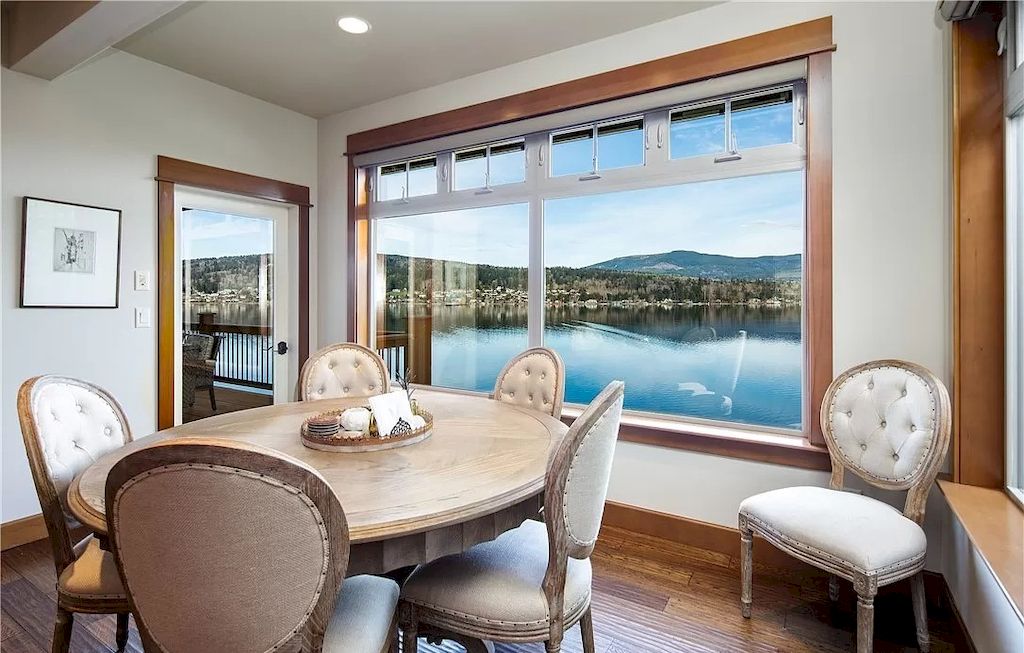 The Lakefront Home in Washington features incredible views now available for sale. This home is located at 1708 Euclid Ave, Bellingham, Washington