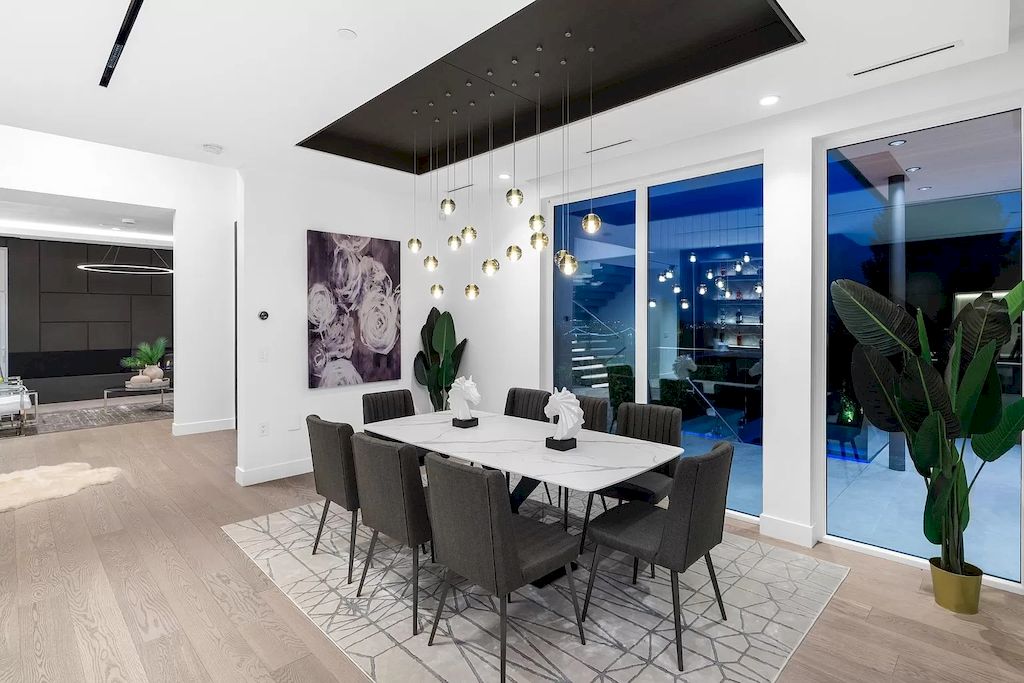 The Modern Estate in West Vancouver features beautiful ocecan views  now available for sale. This home is located at 1225 Renton Rd, West Vancouver, BC V7S 2L1, Canada