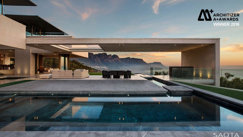 OVD 919 Mountainside villa with Spectacular Cape Town views by SAOTA 5
