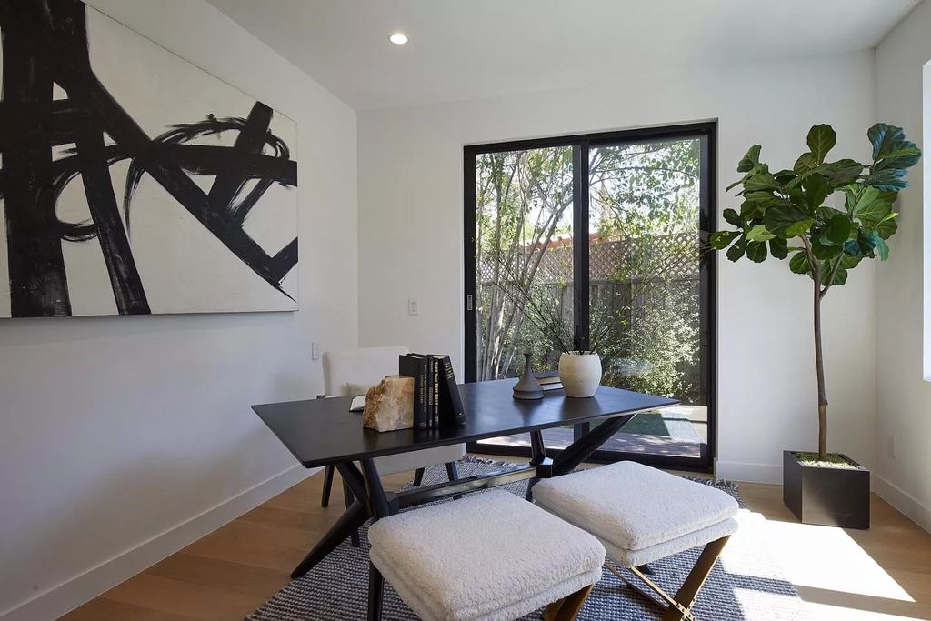 The Home in Palo Alto is a newly built contemporary estate with high-end materials, luxe finishes, and superior craftsmanship now available for sale. This home located at 843 Sutter Ave, Palo Alto, California;