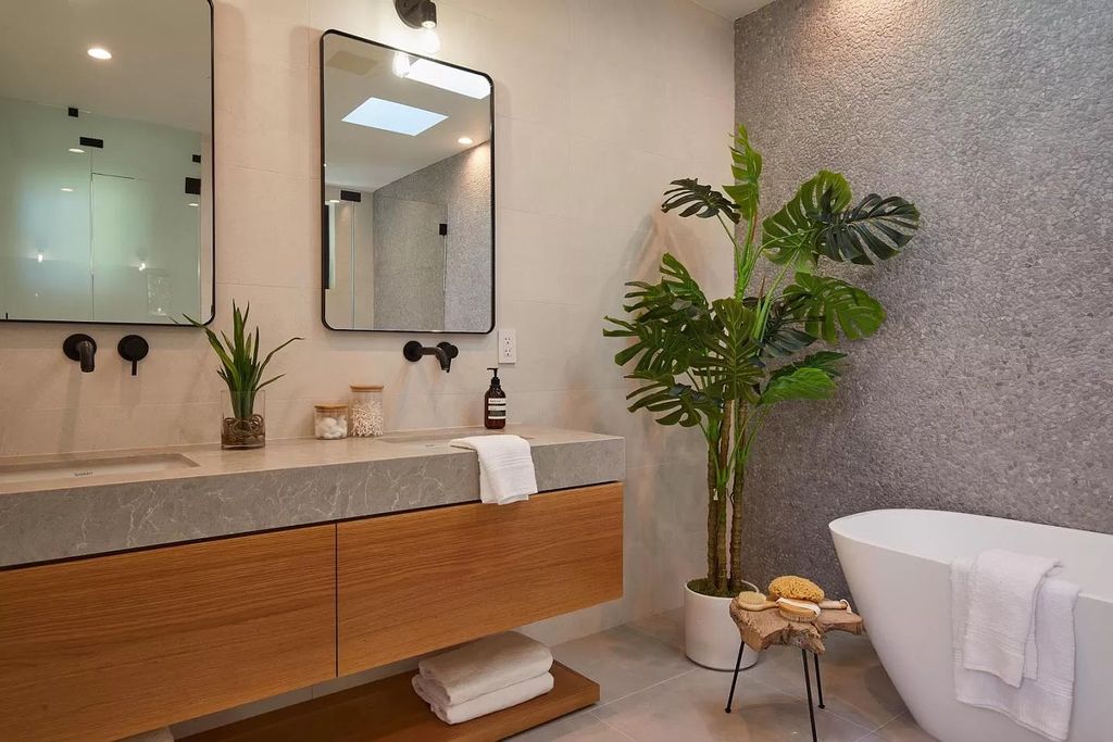 The Home in Palo Alto is a newly built contemporary estate with high-end materials, luxe finishes, and superior craftsmanship now available for sale. This home located at 843 Sutter Ave, Palo Alto, California;
