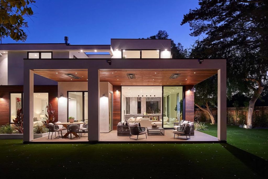 The Home in Palo Alto is a newly built contemporary estate with high-end materials, luxe finishes, and superior craftsmanship now available for sale. This home located at 843 Sutter Ave, Palo Alto, California;