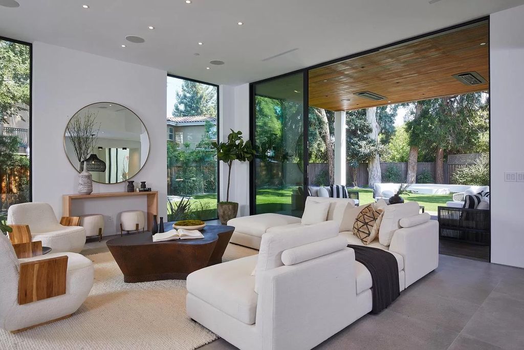 The Home in Palo Alto is a newly built contemporary estate with high-end materials, luxe finishes, and superior craftsmanship now available for sale. This home located at 843 Sutter Ave, Palo Alto, California;