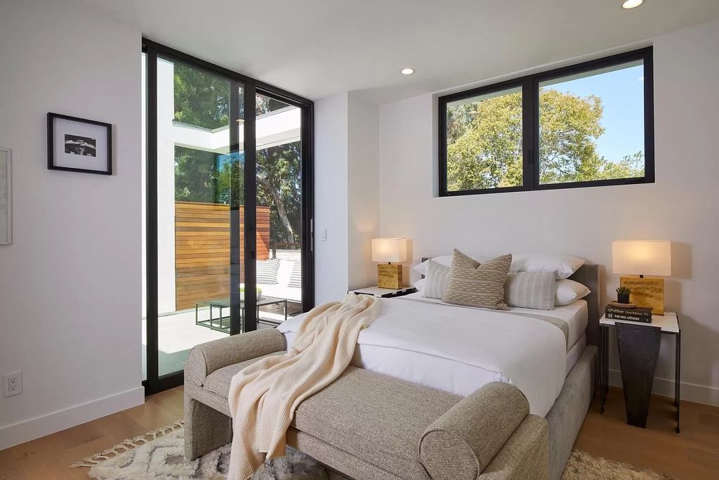 The Home in Palo Alto is a newly built contemporary estate with high-end materials, luxe finishes, and superior craftsmanship now available for sale. This home located at 843 Sutter Ave, Palo Alto, California;