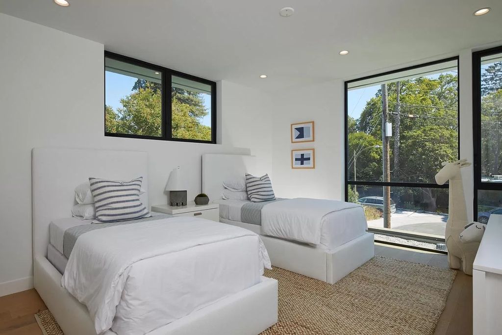 The Home in Palo Alto is a newly built contemporary estate with high-end materials, luxe finishes, and superior craftsmanship now available for sale. This home located at 843 Sutter Ave, Palo Alto, California;