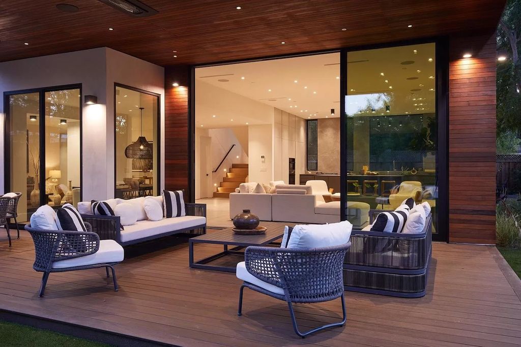 The Home in Palo Alto is a newly built contemporary estate with high-end materials, luxe finishes, and superior craftsmanship now available for sale. This home located at 843 Sutter Ave, Palo Alto, California;