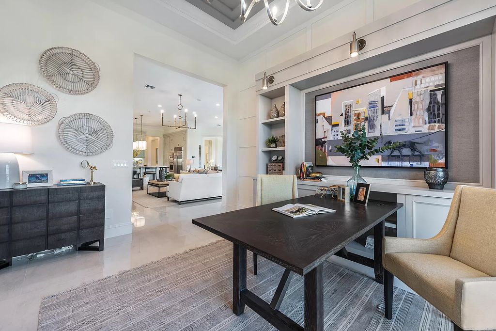 The Home in Boca Raton is a stunning transitional one story estate has Amazing custom pool with spill over spa and natural stone decking now available for sale. This home located at 17236 Brulee Breeze Way, Boca Raton, Florida