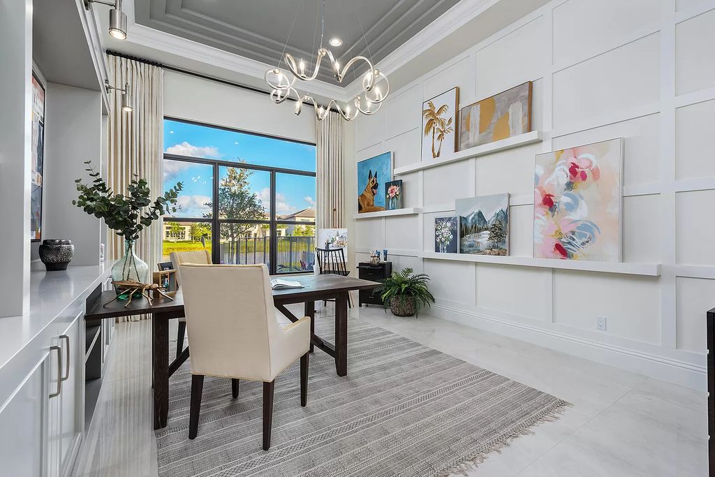 The Home in Boca Raton is a stunning transitional one story estate has Amazing custom pool with spill over spa and natural stone decking now available for sale. This home located at 17236 Brulee Breeze Way, Boca Raton, Florida