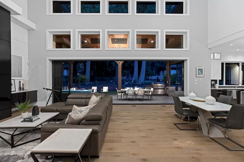 The Stunning Estate in Surrey is an architectural masterpiece now available for sale. This home is located at 13262 Woodcrest Dr, Surrey, BC V4P 1W5, Canada