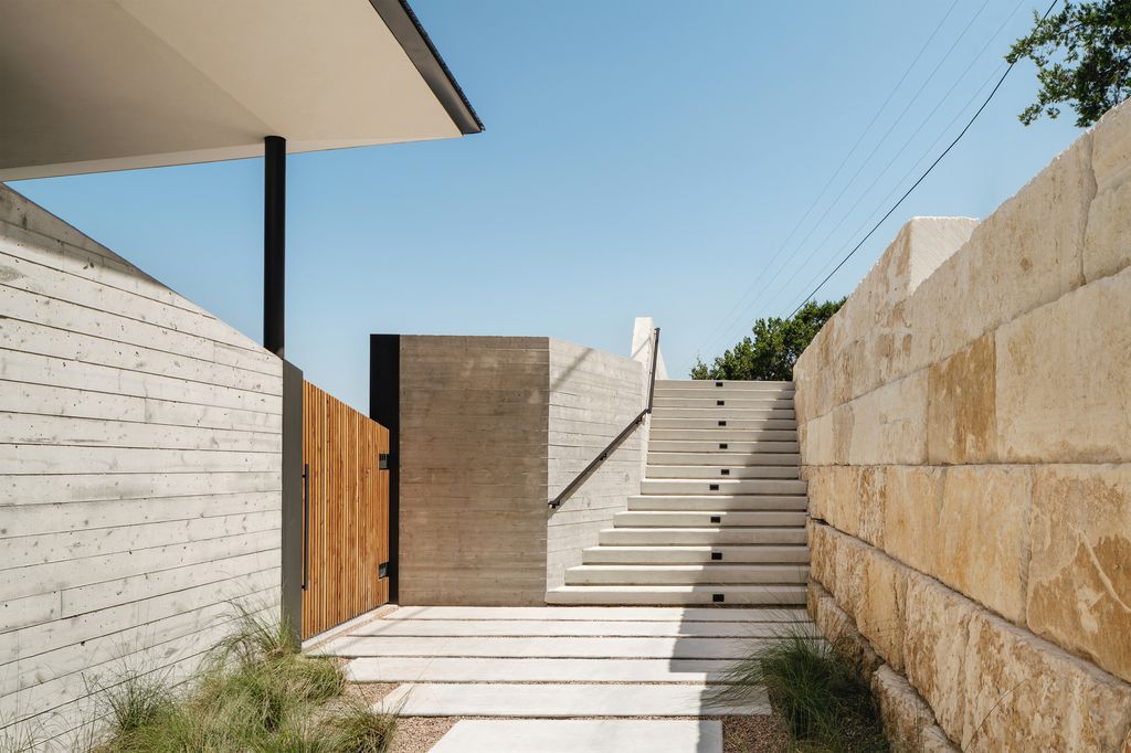 The High Road impressive boomerang shape house by Ravel Architecture 11