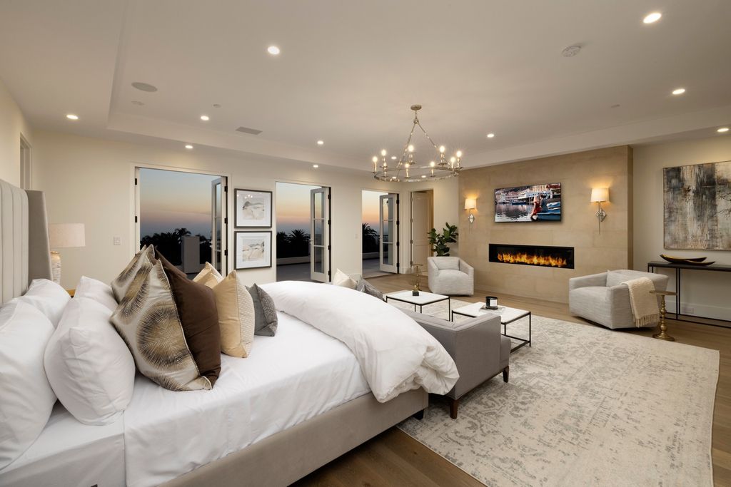 The Newport Coast Mansion is a new construction estate located within Newport Coast’s prized Pelican Hill gated community now available for sale. This home located at 7 Harbor Lgt, Newport Coast, California