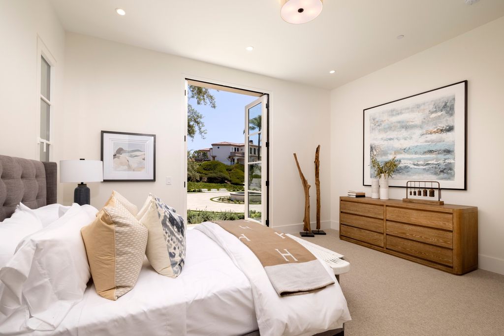 The Newport Coast Mansion is a new construction estate located within Newport Coast’s prized Pelican Hill gated community now available for sale. This home located at 7 Harbor Lgt, Newport Coast, California
