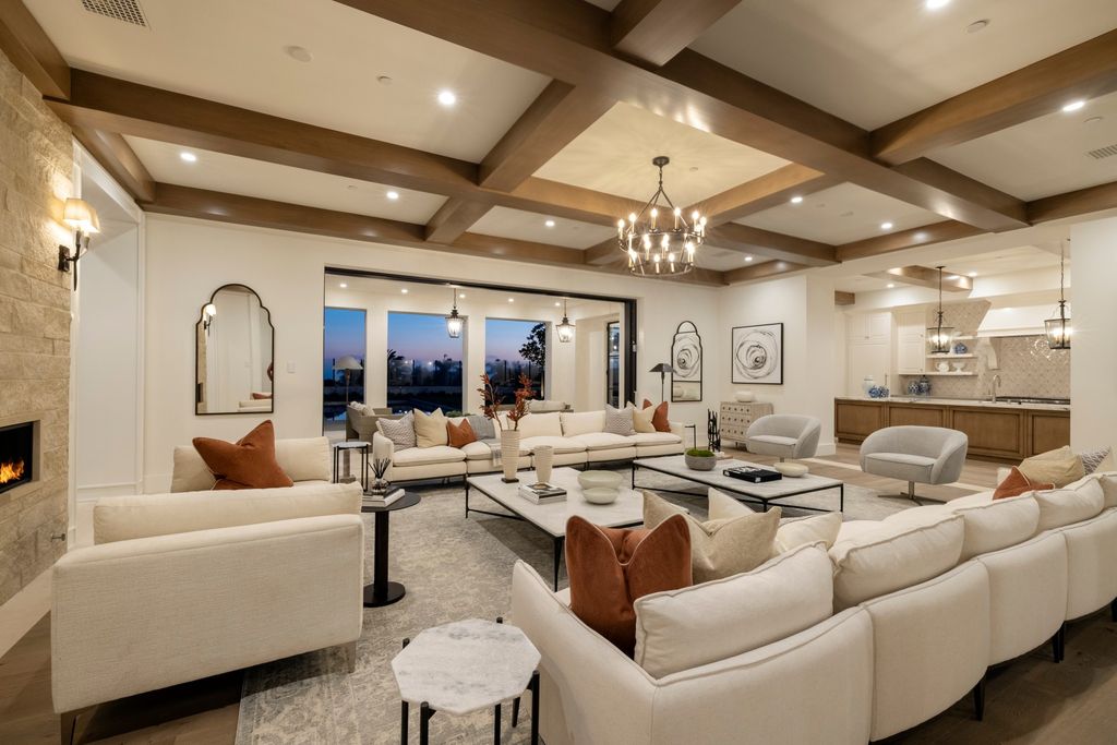 The Newport Coast Mansion is a new construction estate located within Newport Coast’s prized Pelican Hill gated community now available for sale. This home located at 7 Harbor Lgt, Newport Coast, California