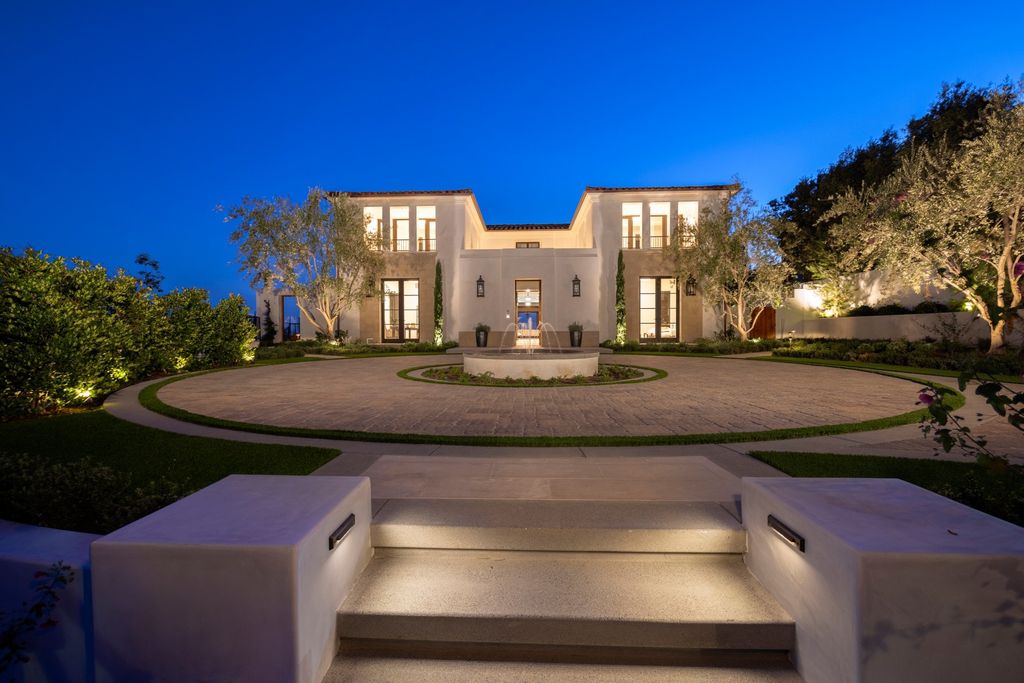 The Newport Coast Mansion is a new construction estate located within Newport Coast’s prized Pelican Hill gated community now available for sale. This home located at 7 Harbor Lgt, Newport Coast, California