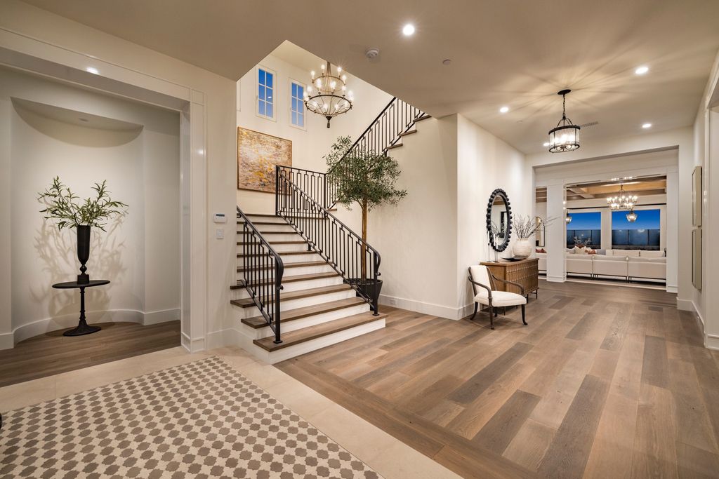 The Newport Coast Mansion is a new construction estate located within Newport Coast’s prized Pelican Hill gated community now available for sale. This home located at 7 Harbor Lgt, Newport Coast, California
