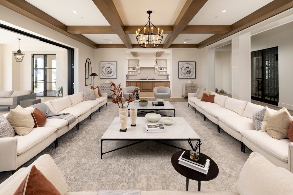 The Newport Coast Mansion is a new construction estate located within Newport Coast’s prized Pelican Hill gated community now available for sale. This home located at 7 Harbor Lgt, Newport Coast, California