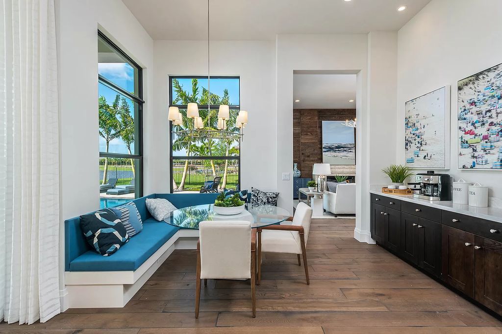 The Home in Boca Raton is a newly built modern property boasts a club room, media room, loft, living room, family room now available for sale. This home located at 17149 Ludovica Ln, Boca Raton, Florida