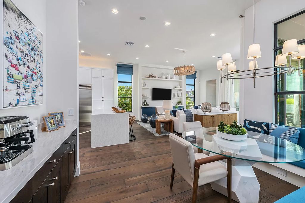 The Home in Boca Raton is a newly built modern property boasts a club room, media room, loft, living room, family room now available for sale. This home located at 17149 Ludovica Ln, Boca Raton, Florida