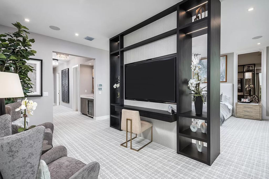 The Home in Boca Raton is a magnificent Modern estate featuring flat roof, floor to ceiling glass and extraordinary Ipey wood accents now available for sale. This home located at 17224 Brulee Breeze Way, Boca Raton, Florida