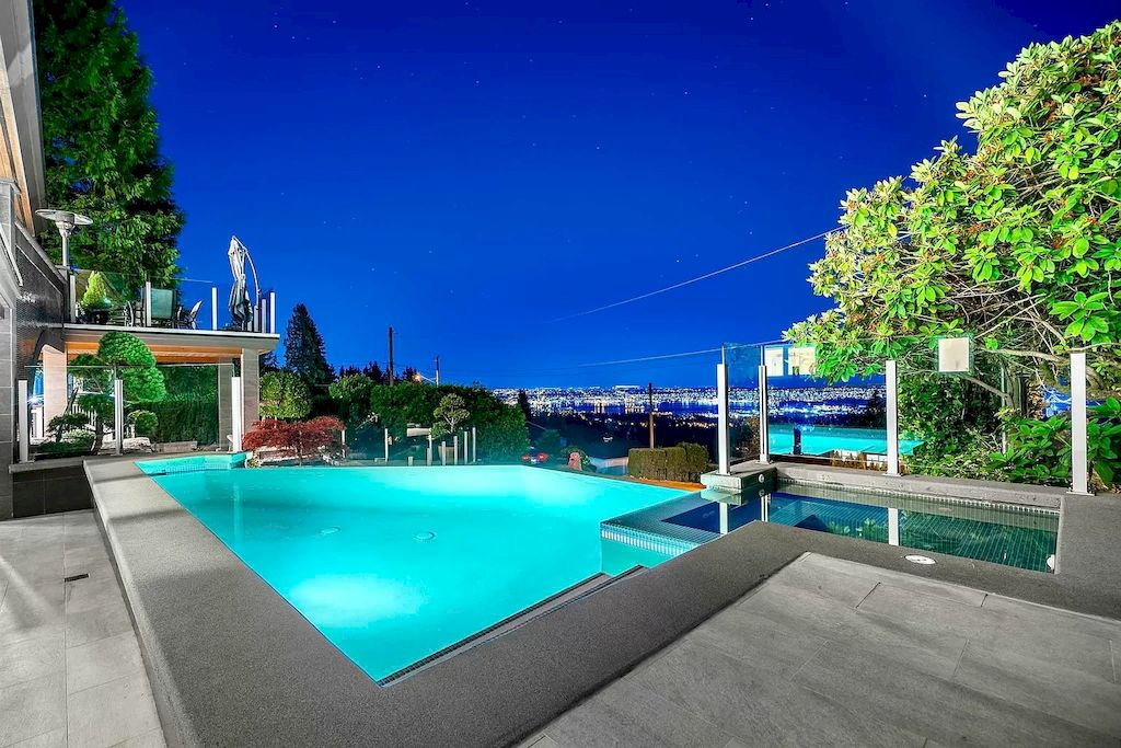 The Exquisite Property in North Vancouver features ocean & city views now available for sale. This home is located at 380 Newdale Ct, North Vancouver, BC V7N 3H4, Canada