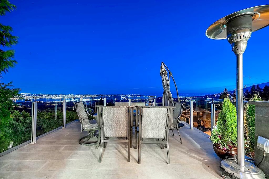The Exquisite Property in North Vancouver features ocean & city views now available for sale. This home is located at 380 Newdale Ct, North Vancouver, BC V7N 3H4, Canada
