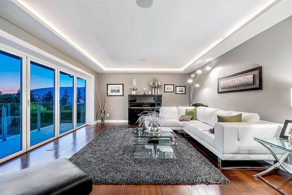 The Exquisite Property in North Vancouver features ocean & city views now available for sale. This home is located at 380 Newdale Ct, North Vancouver, BC V7N 3H4, Canada