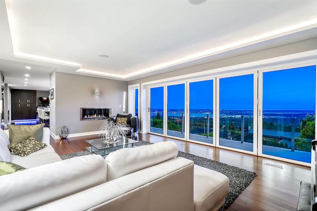 The Exquisite Property in North Vancouver features ocean & city views now available for sale. This home is located at 380 Newdale Ct, North Vancouver, BC V7N 3H4, Canada