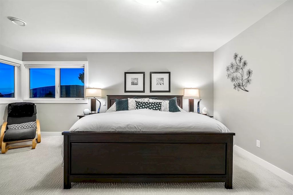 The Exquisite Property in North Vancouver features ocean & city views now available for sale. This home is located at 380 Newdale Ct, North Vancouver, BC V7N 3H4, Canada