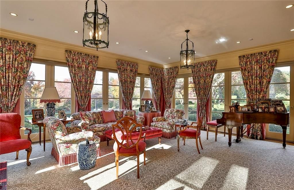 Beautifully Maintained Compound Offers Complete Privacy in Connecticut Listed for $3,950,000