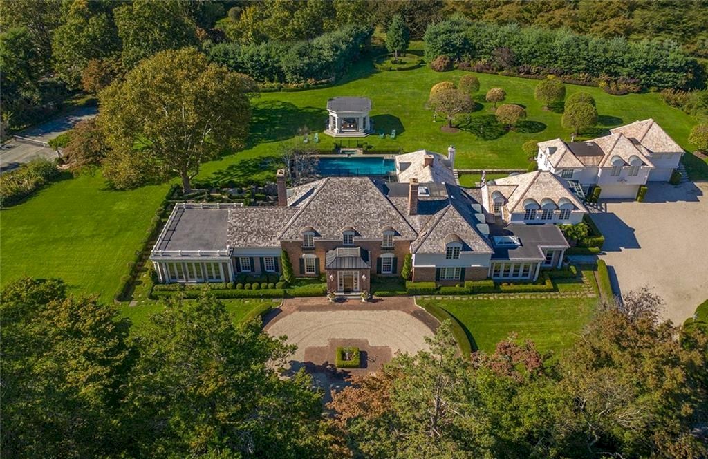 Beautifully Maintained Compound Offers Complete Privacy in Connecticut Listed for $3,950,000