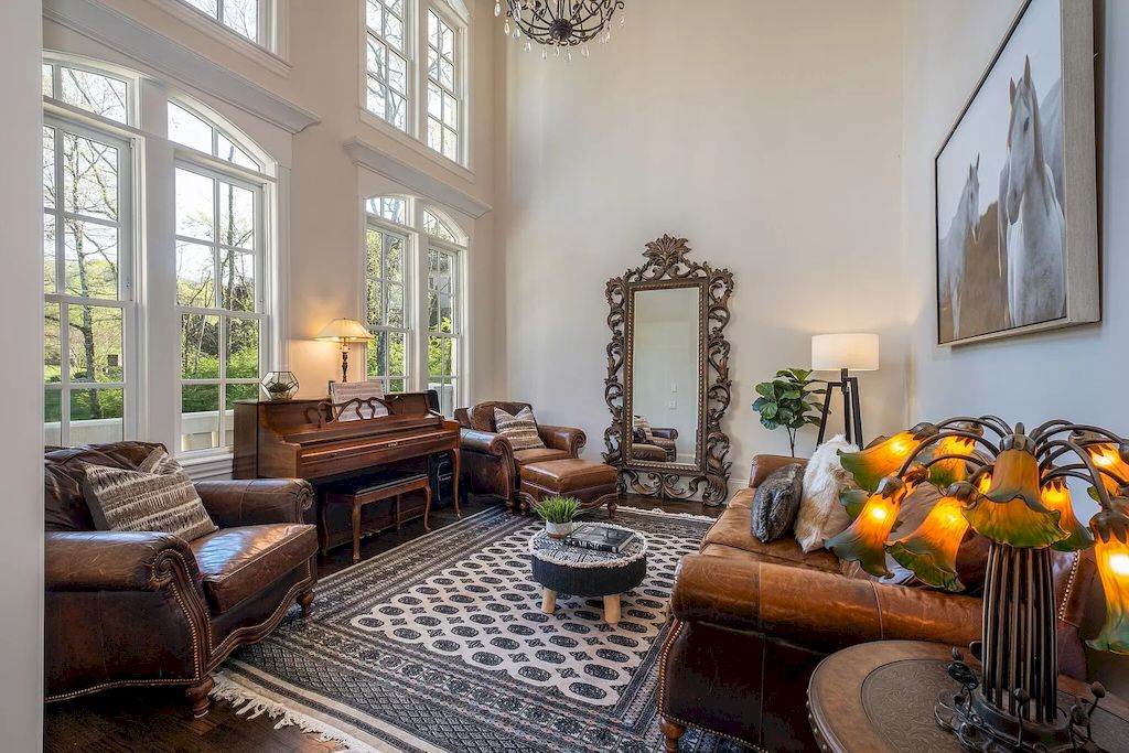 Tranquility and Inspiration Abounds in this Tennessee $3,800,000 Elegant Estate