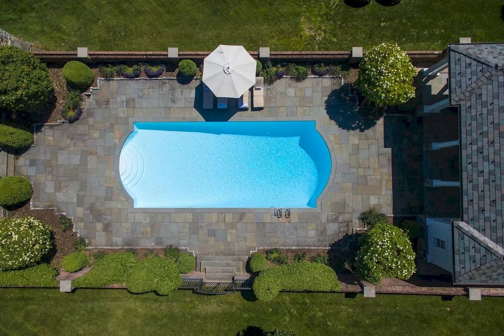 Connecticut Spectacular Pool House with Panoramic Vista of the Lake on Market for  $17,000,000