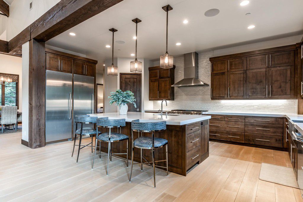 Understated Elegance Home in Utah sells for $9,700,000 with views across the slopes and up to the mountains beyond