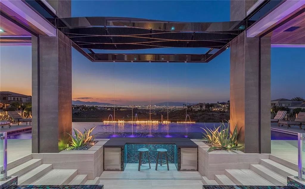 Modern Impressive Residence in Nevada with the highest quality smart home automation technology sells for $32,500,000